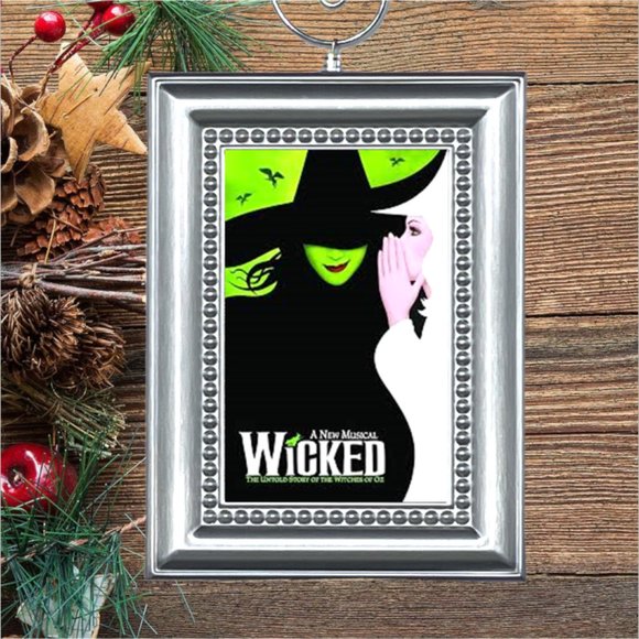Wicked Broadway Musical Christmas‎ Tree Ornament - Picture 1 of 3